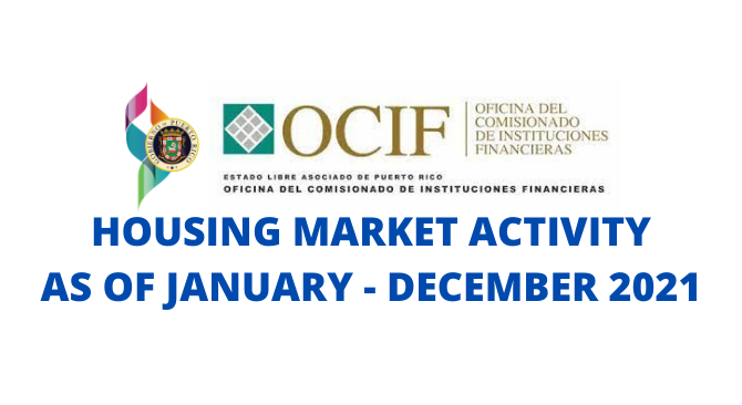 OCIF: Housing Market Activity as of January – December 2021
